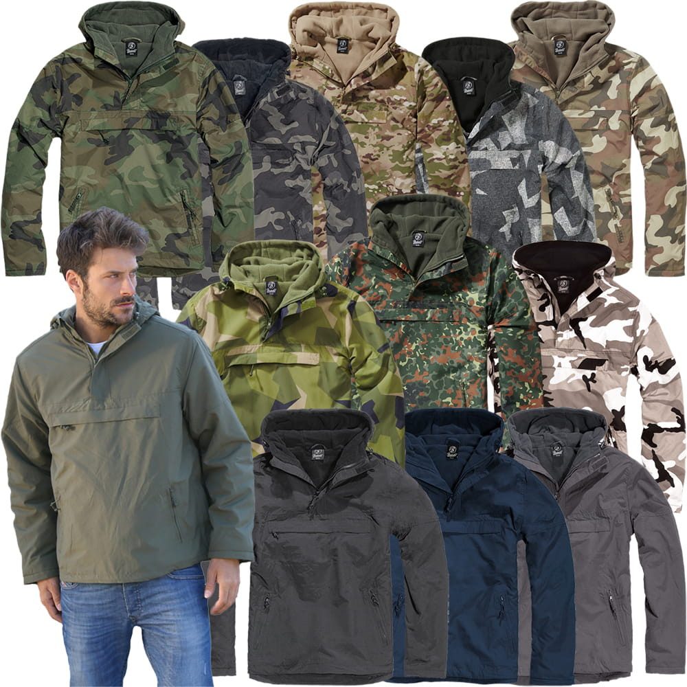 Brandit Windbreaker Brandit Windbreaker mit Fleecefutter günstig online kaufen