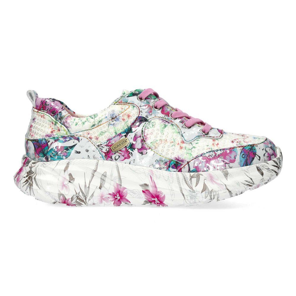 LAURA VITA Laura Vita - SOFIAO 07 ROSE - Weiss Schnürschuh