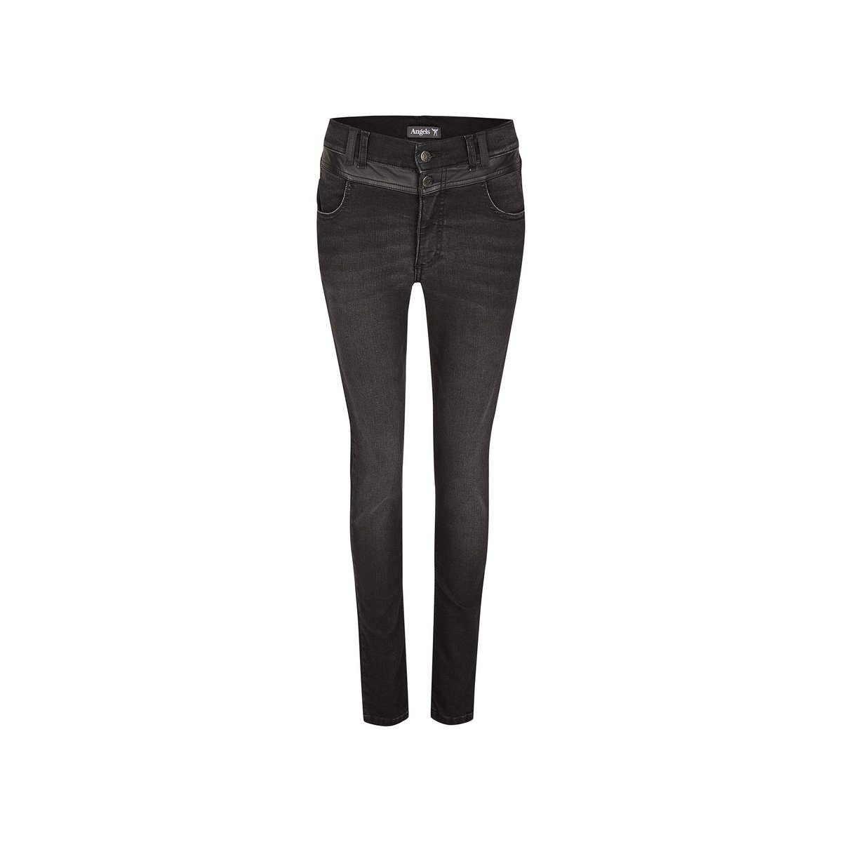 ANGELS 5-Pocket-Jeans anthrazit (1-tlg)