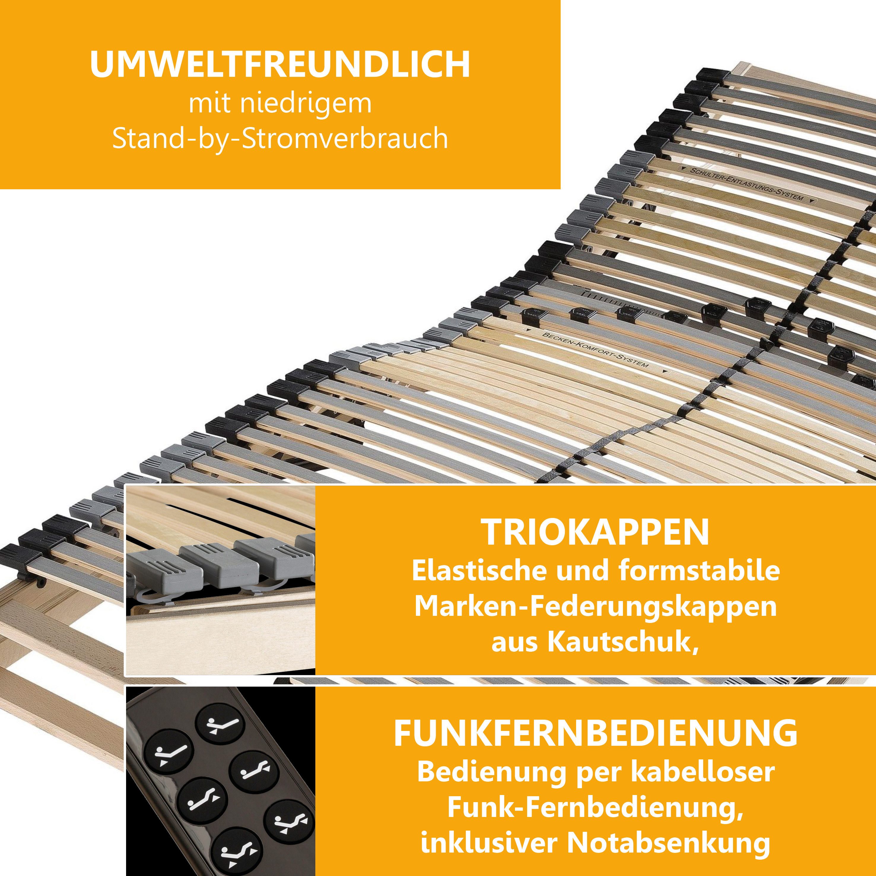Beco Lattenrost mit Motor "Flex Motor Funk", (1 St.), mit Funk-Fernbedienun günstig online kaufen
