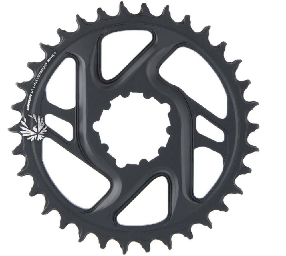Kettenschaltung SRAM X-Sync Eagle Kettenblatt 34T - Direct Mount 6mm Offset - Aluminiu