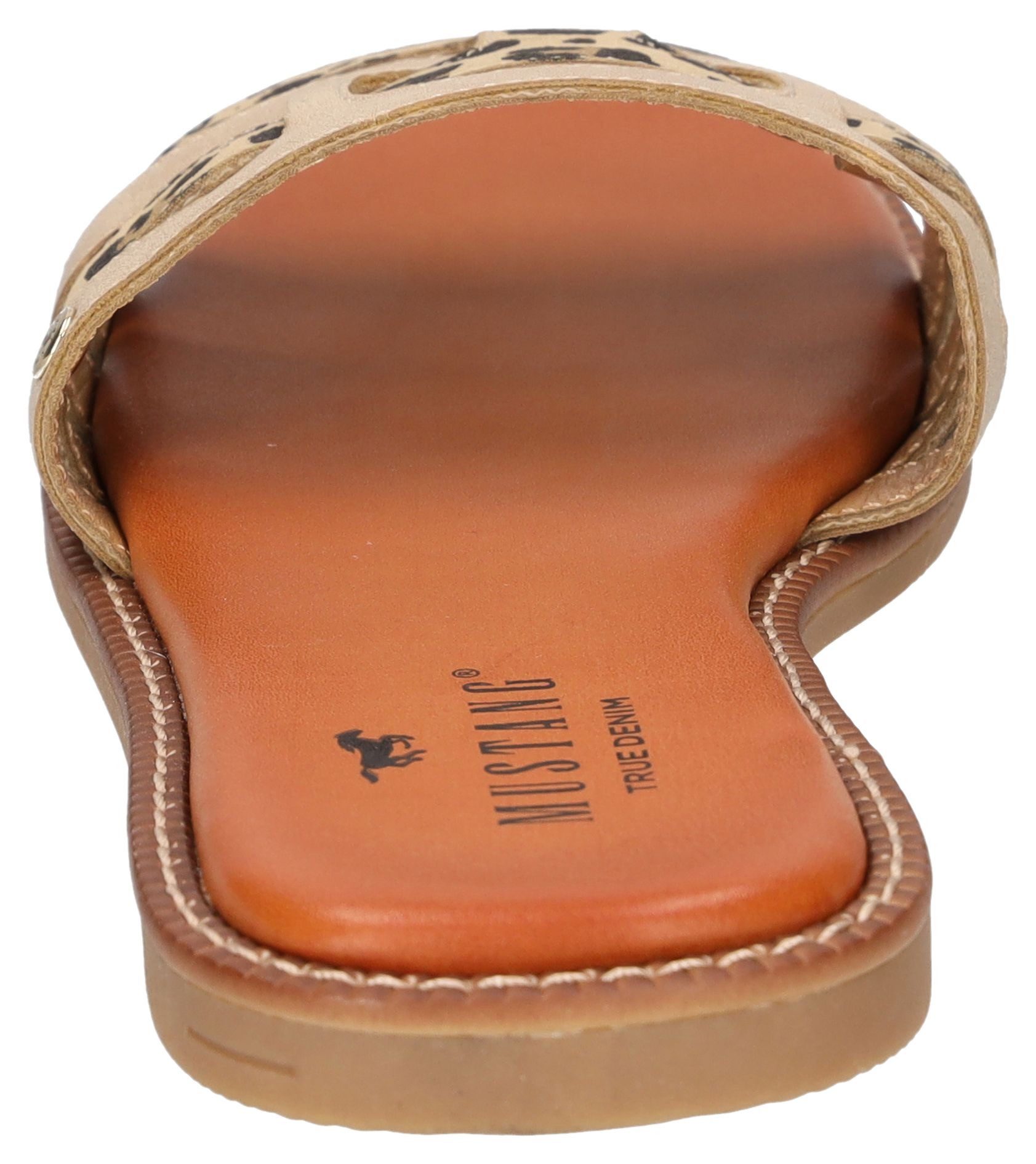 Mustang Shoes Pantolette, Flats, Sommerschuh, Urlaubschuh, günstig online kaufen