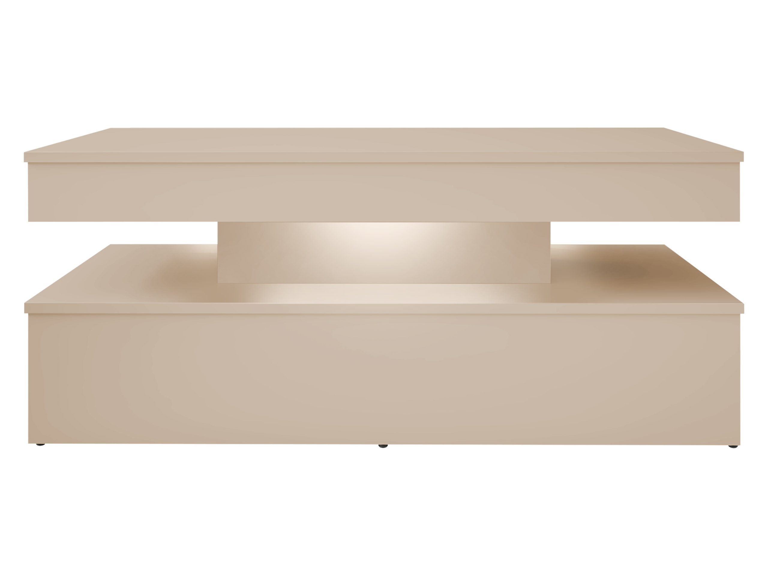 MIRJAN24 Couchtisch 120 Glossa Bis 01, 120x55x50 cm, LED-Beleuchtung günstig online kaufen