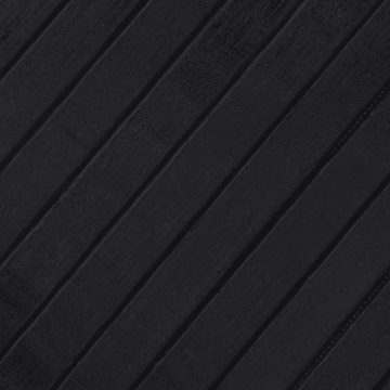 Teppich Teppich Rechteckig Schwarz 100x300 cm Bambus, vidaXL, Rechteckig