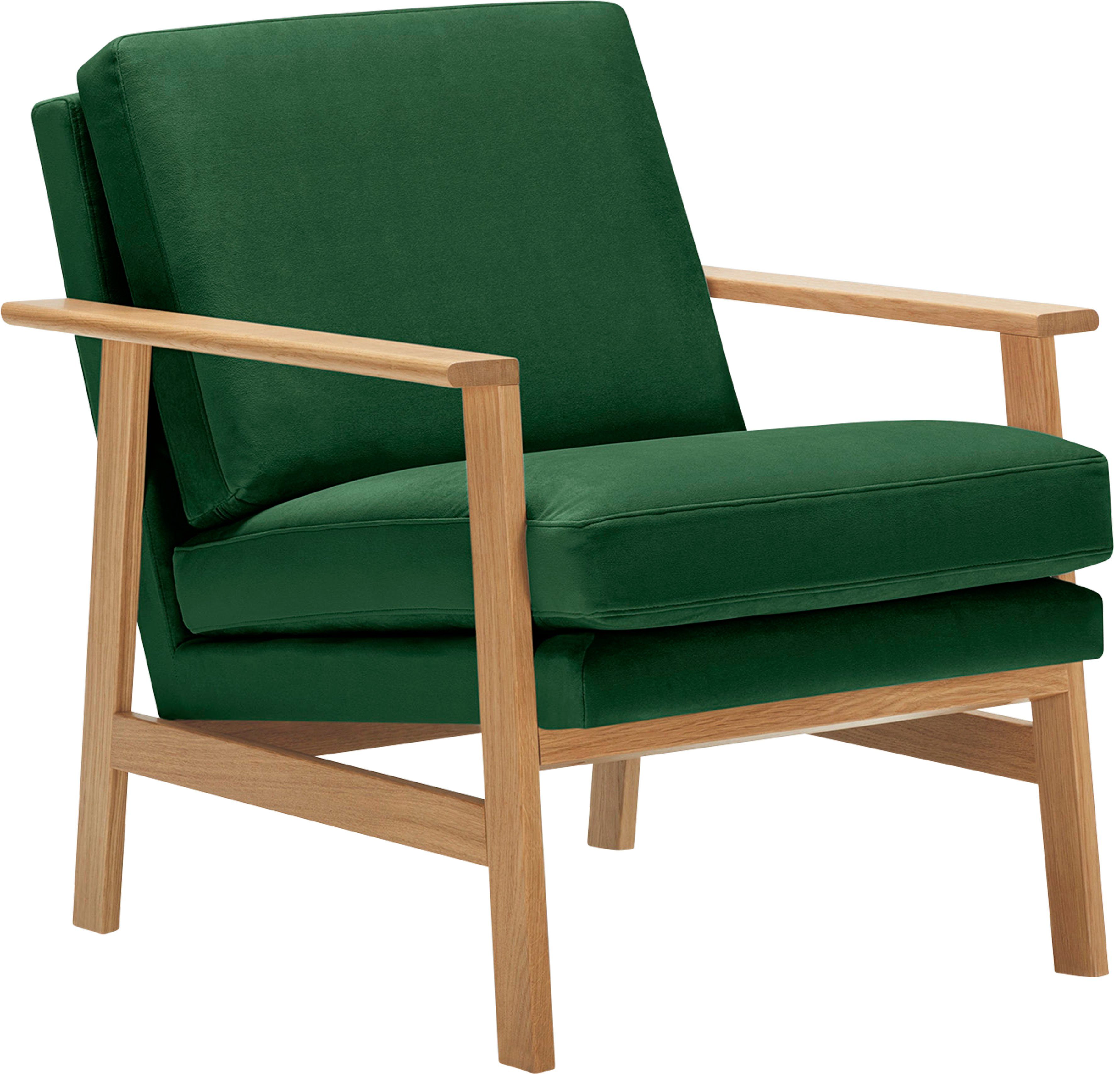 Design LOVI mit Pepper, zeitlosem Klassiker massivem neuer Sessel Eichengestell, mit
