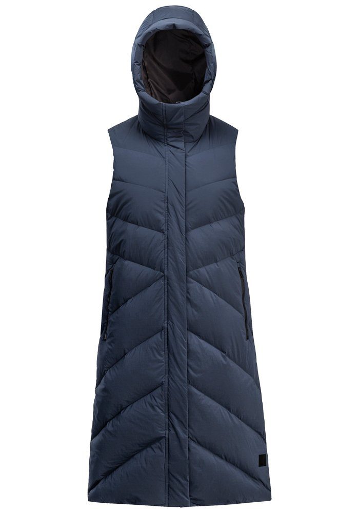 night-blue W VEST Daunenweste MARIENPLATZ Jack Wolfskin