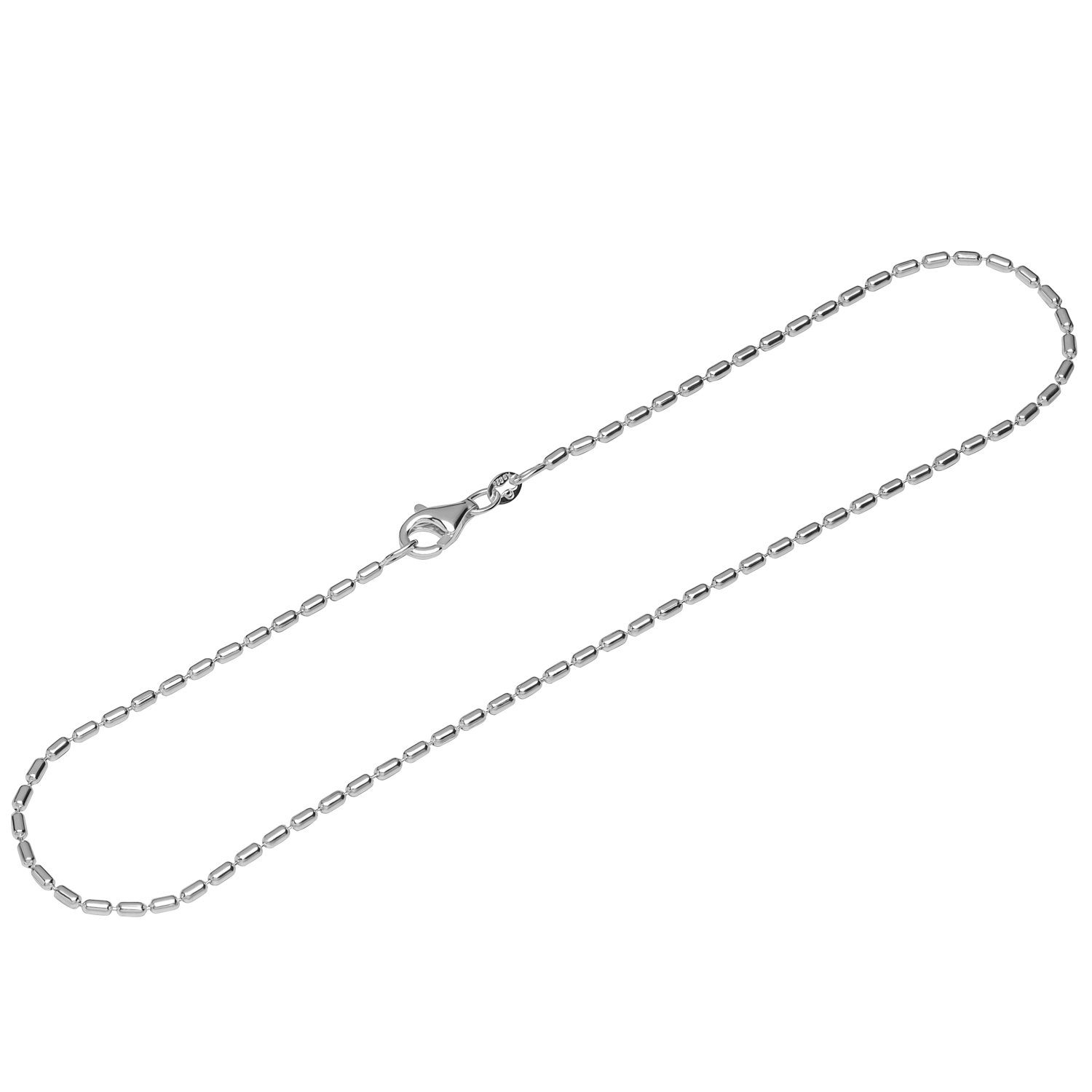 Fußkette Fusskette aus 925 Sterling Silber 27cm Olivkette D