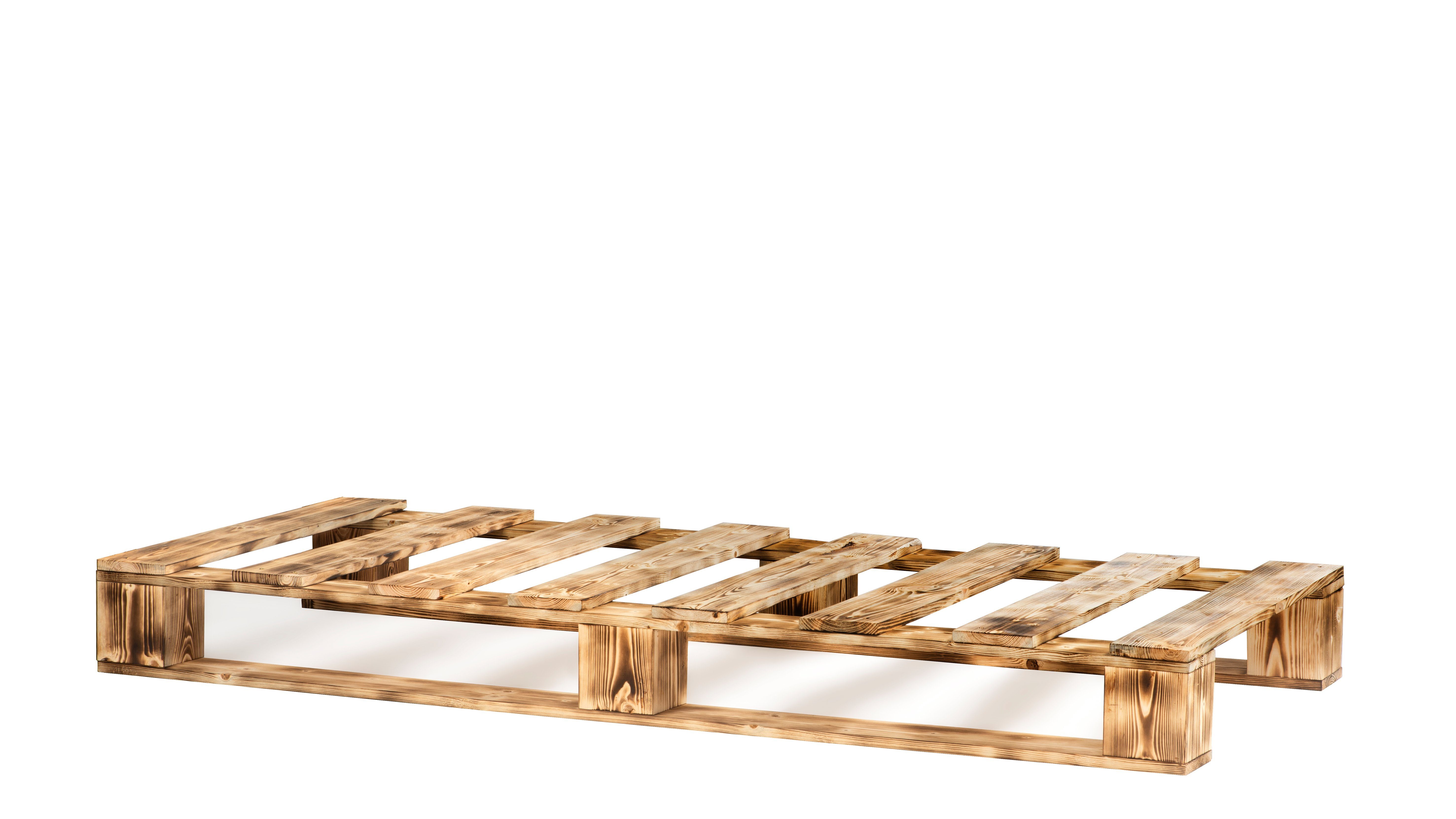 sunnypillow Palettenbett Massivholzbett 80 90 100 120 140 160 180 200 220 2 günstig online kaufen