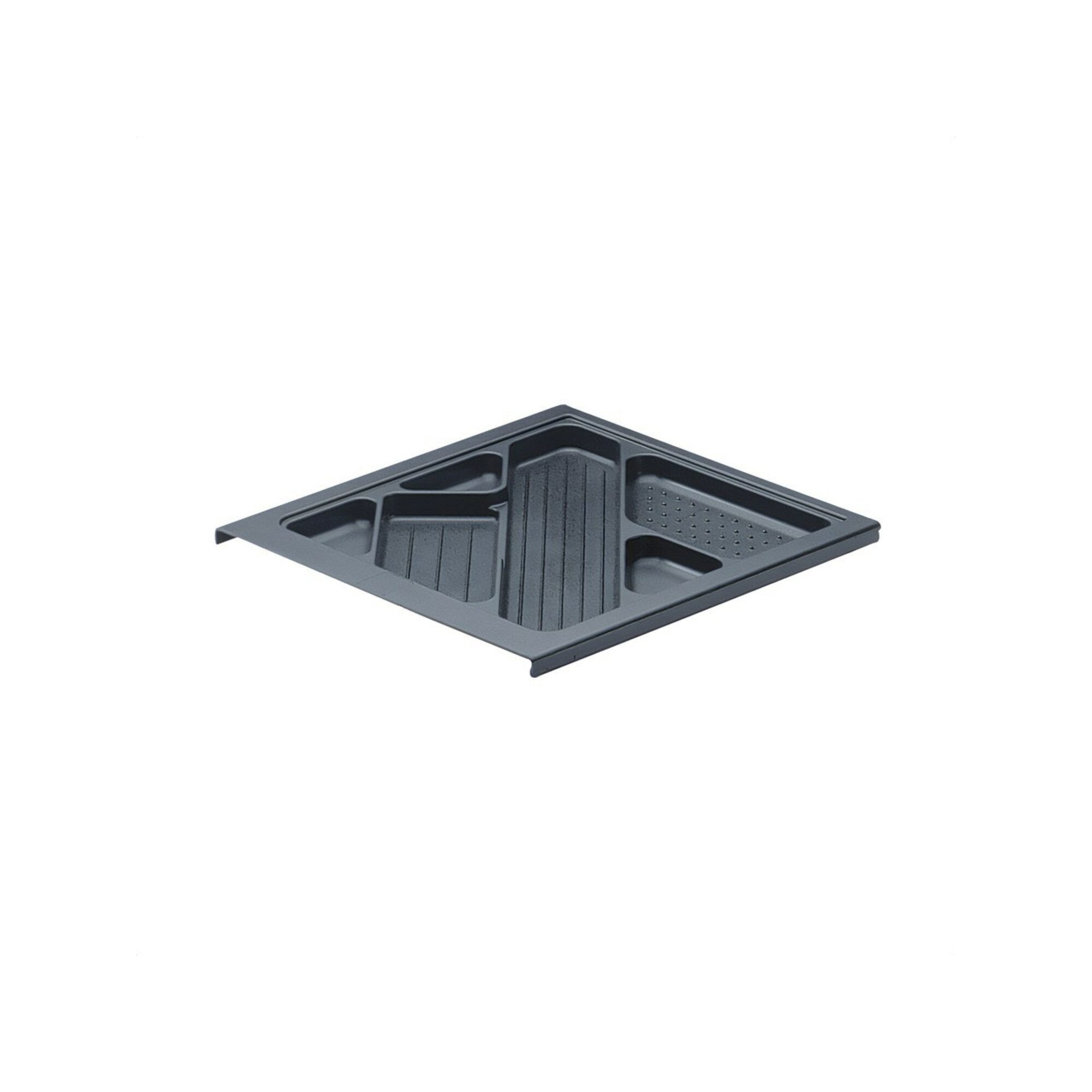 Hettich Schubkasten Hettich Schreibmaterialschale 1079061 Kunststoff schwarz