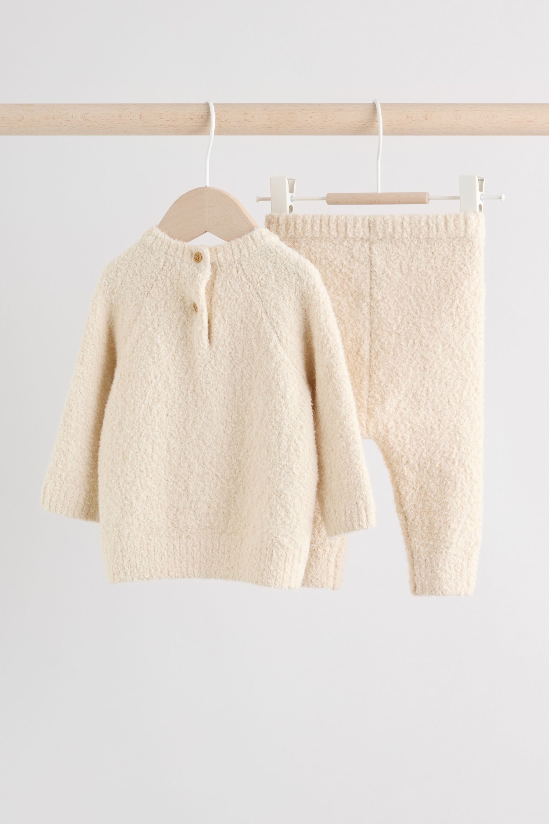 Next Top & Leggings Knitted Baby Set with Sweater and Leggings (2-piece)