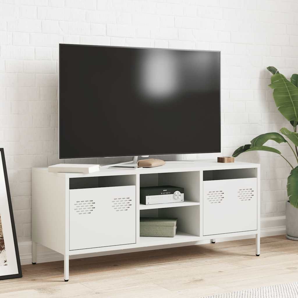 vidaXL TV-Schrank TV-Schrank Weiß 101,5x39x43,5 cm günstig online kaufen