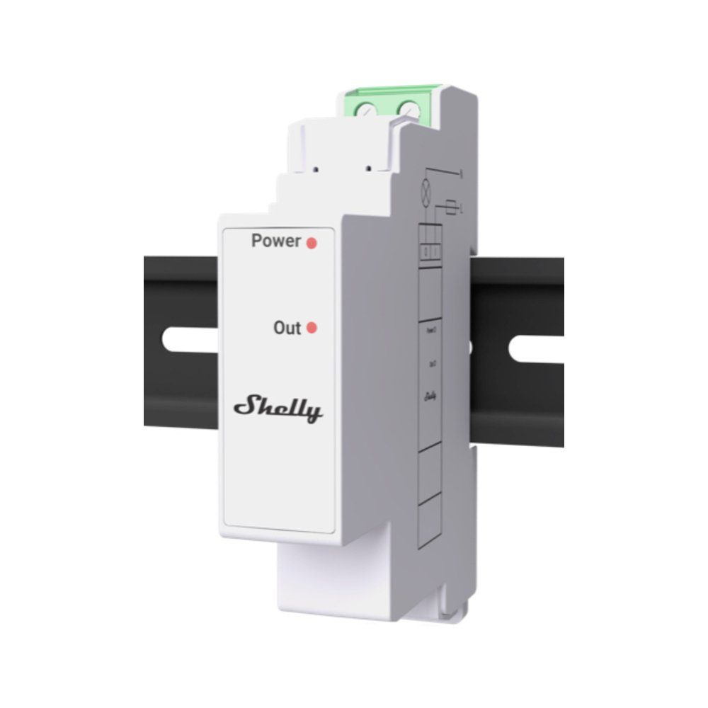 Shelly Shelly Shelly Pro 3EM Switch Add-on Stromzähler Bluetooth, Wi-Fi Smart-Home-Zubehör