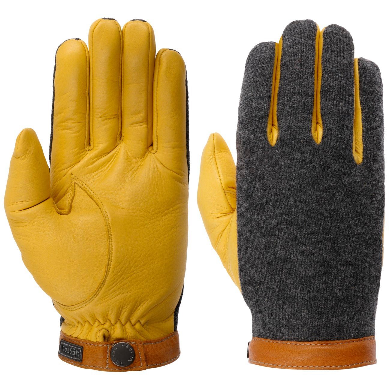 Hestra Strickhandschuhe (1-St) Fingerhandschuhe mit Futter