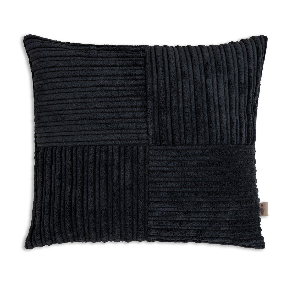 Dekokissen Ritz Kissen Schwarz 50x50 cm Gestreift