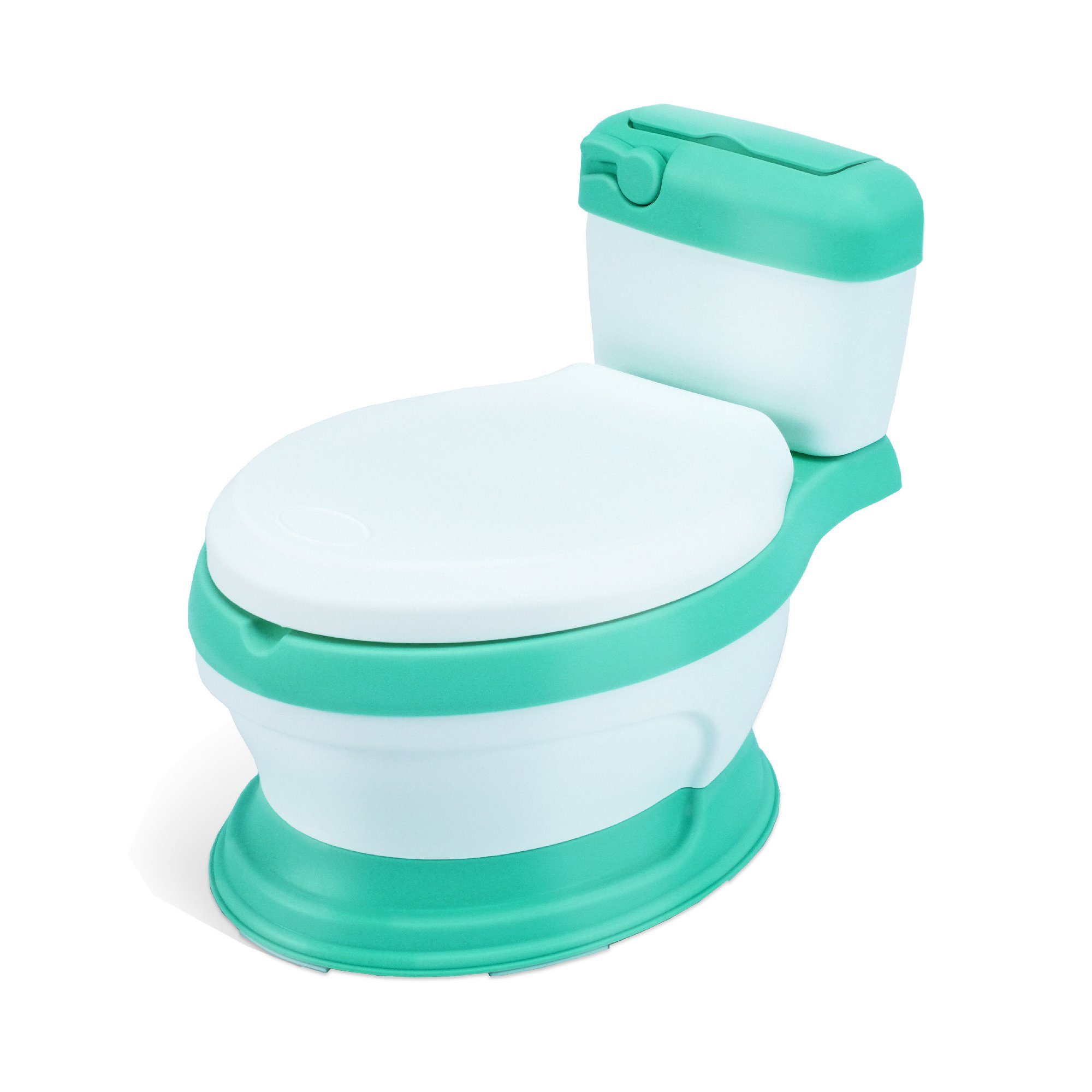 Premium Kinder-Toilettensitz Funny Farm aquamarin stabiler WC-Sitz 