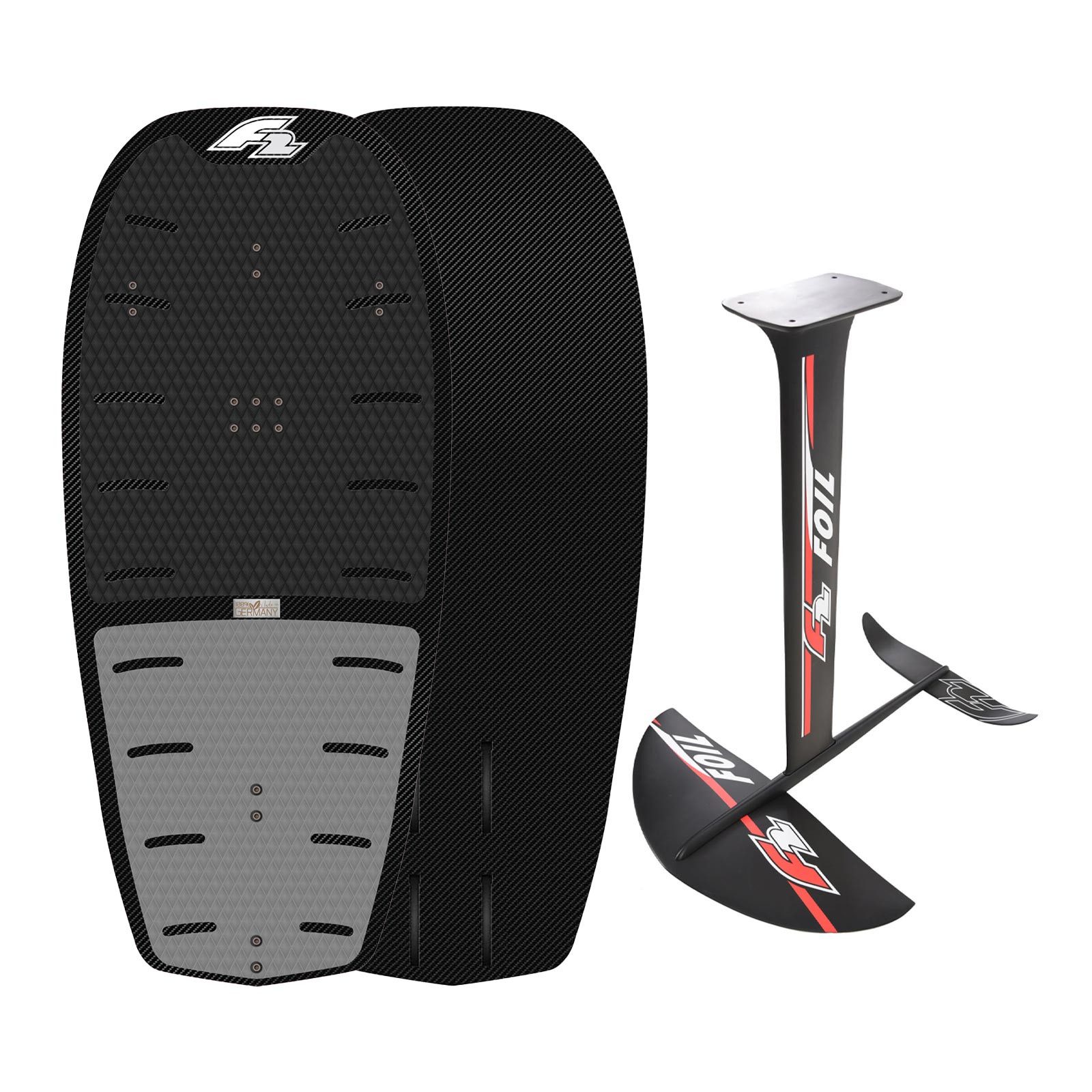 F2 Kiteboard F2 Foilboard Ocean Carbon 115cm + Kite Foil Full Carbon Modell 2025