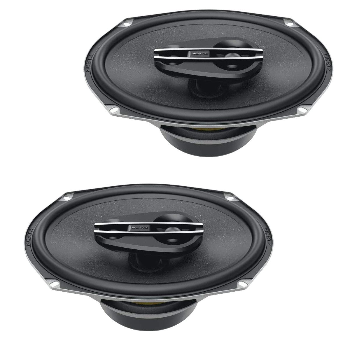 Hertz CX 690 6 x 9' Oval Koax 3-Wege Lautsprecher Auto-Lautsprecher (100 W)