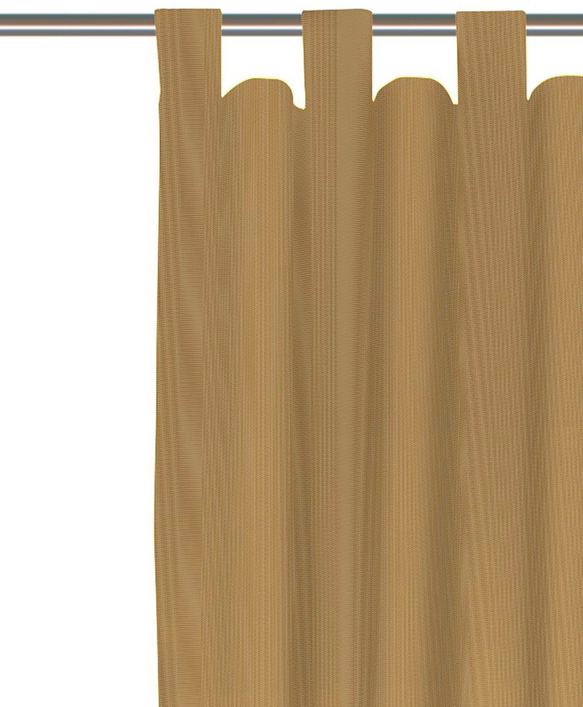Adam Vorhang Uni Collection (1 St), Schlaufen, blickdicht, Blickdichter aus 100% Bio-Baumwolle