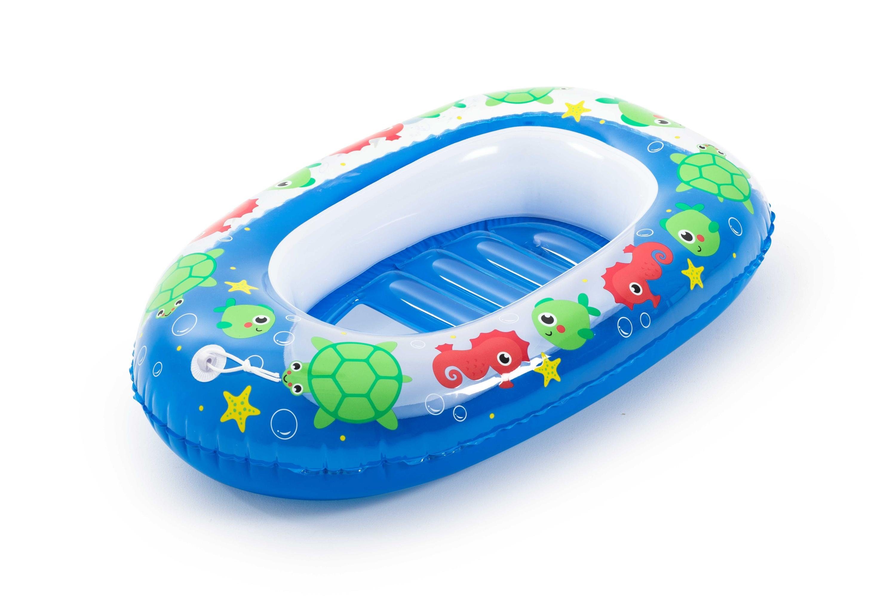 Bestway Kinder-Schlauchboot Bestway 34037 - Kinder-Schlauchboot Kiddie Raft 102 x 69 cm - Blau
