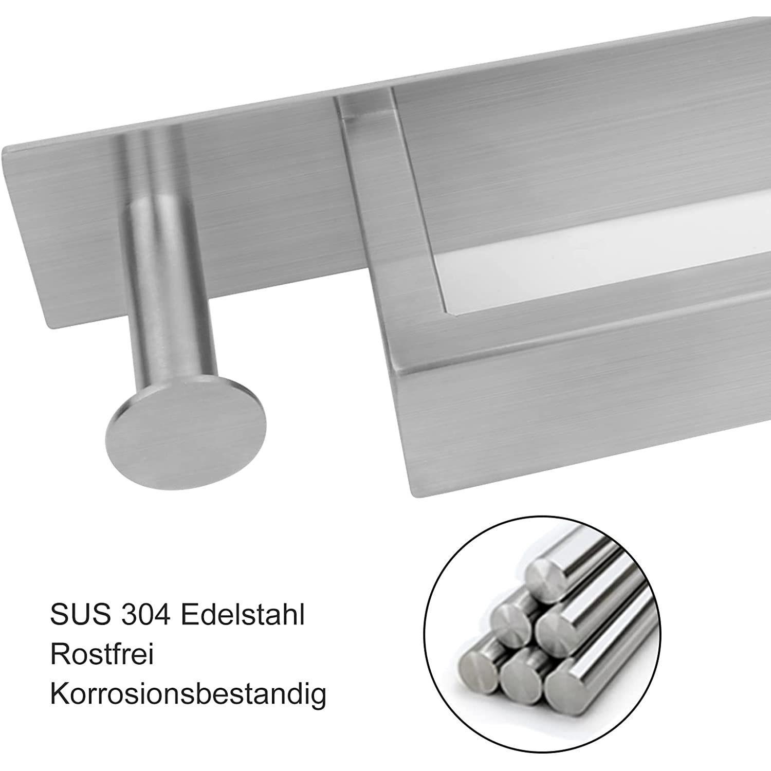 zggzerg Handtuchhalter Ohne Bohren Handtuchhalter mit Haken für Bad und Gäs günstig online kaufen