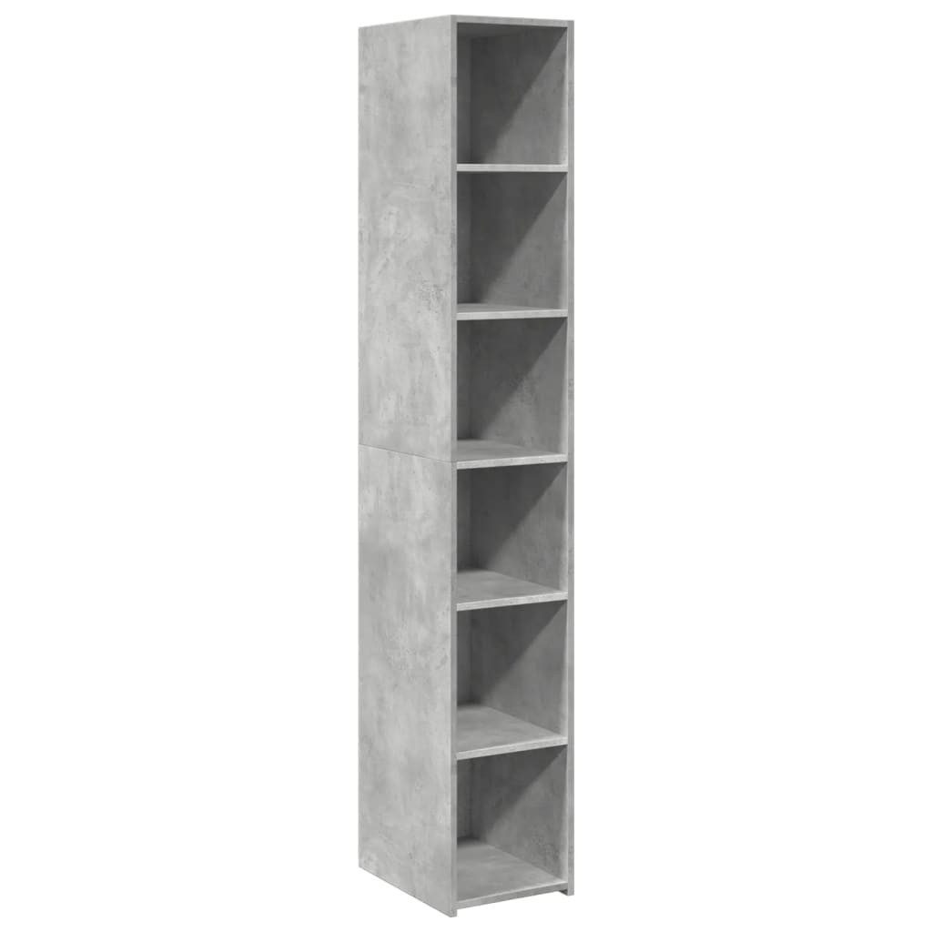 vidaXL Highboard Highboard Betongrau 30x41x185 cm günstig online kaufen