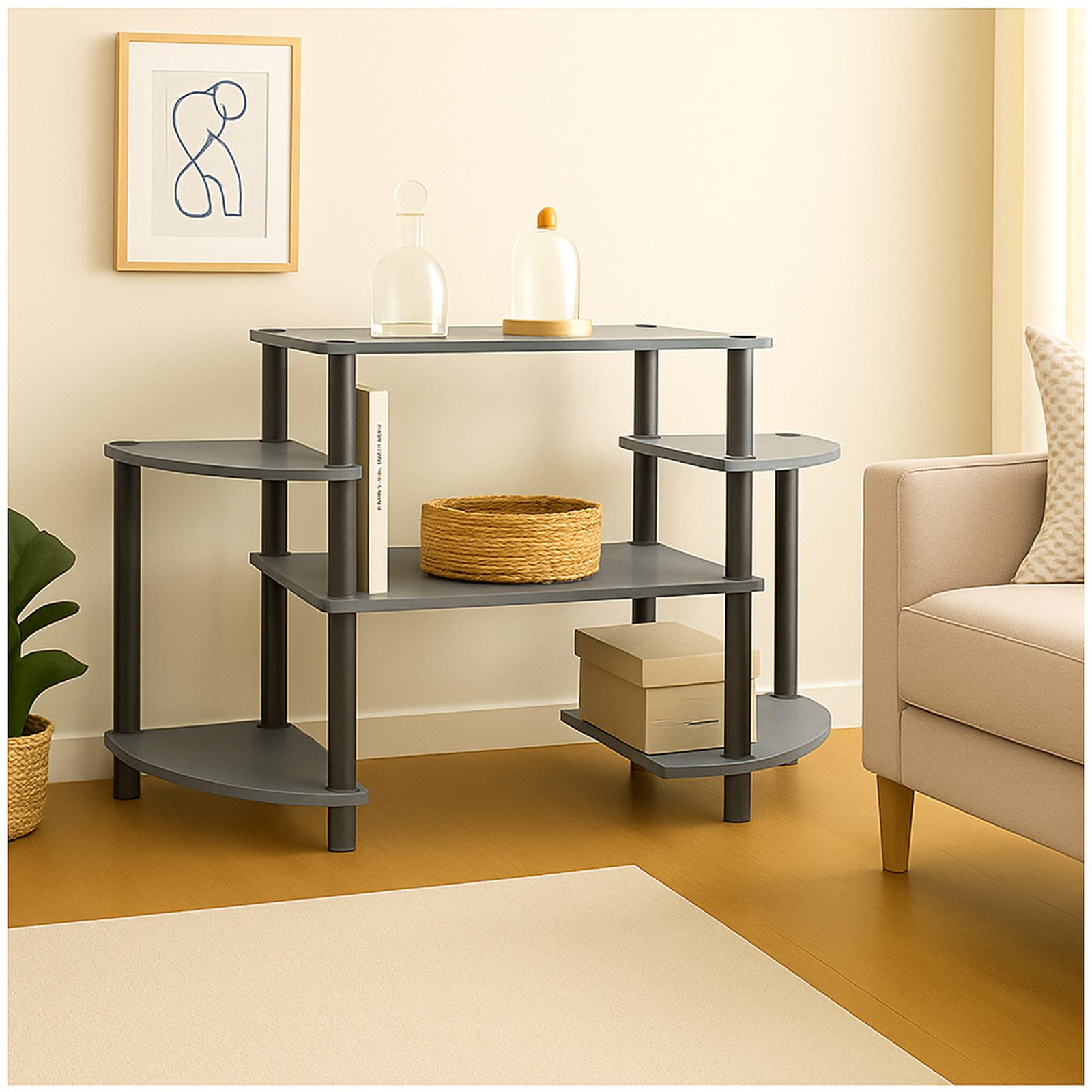 HTI-Living Standregal Regal Stack mit 6 günstig online kaufen