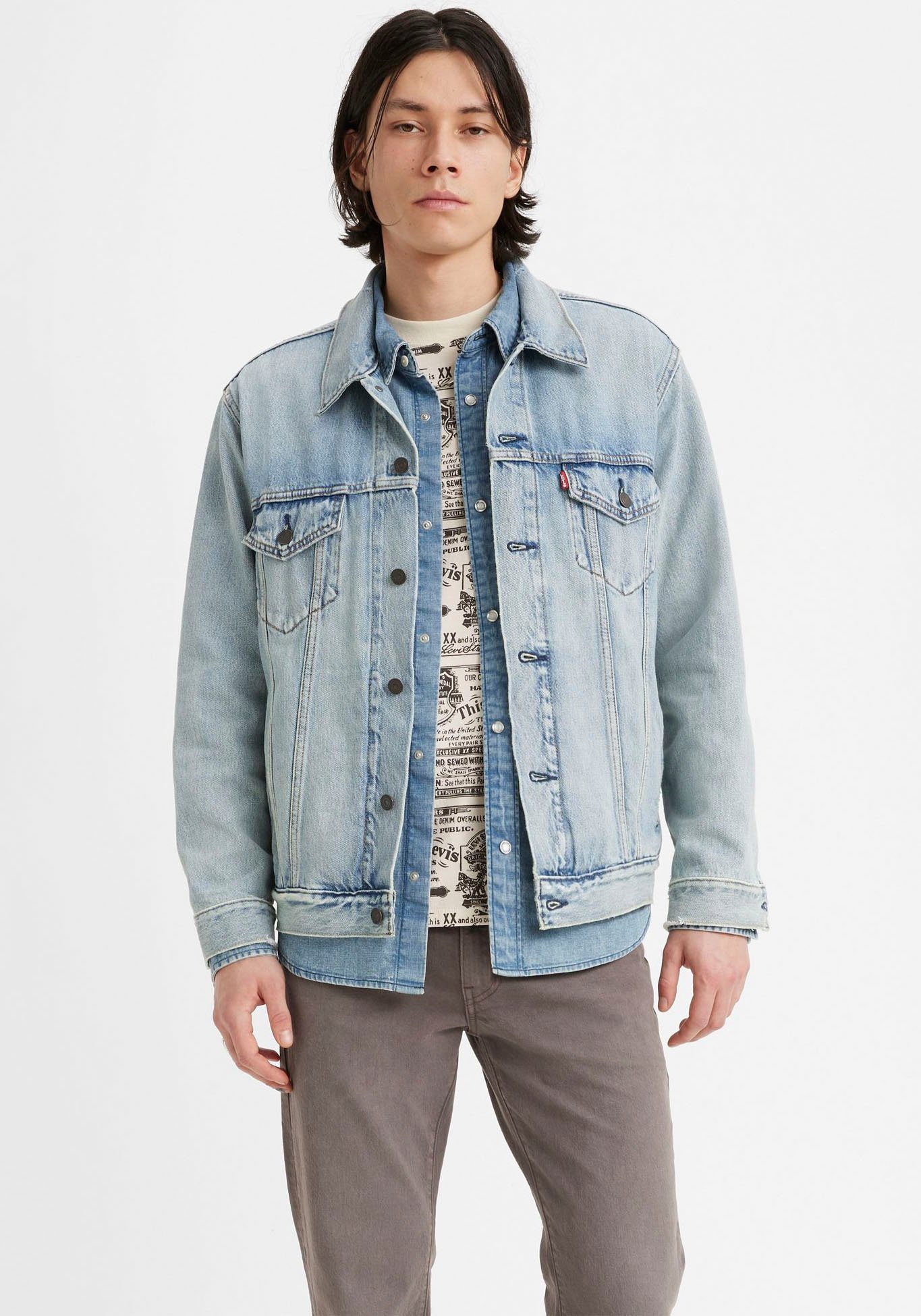 Levi's® Jeansjacke NEW TRUCK waves FIT huron RELAXED