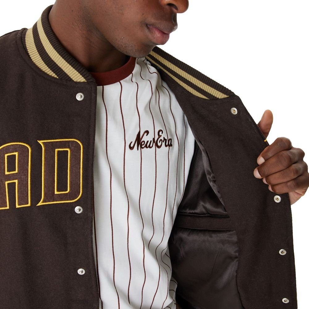 New Era Collegejacke Varsity College PATCHES San Diego Padres