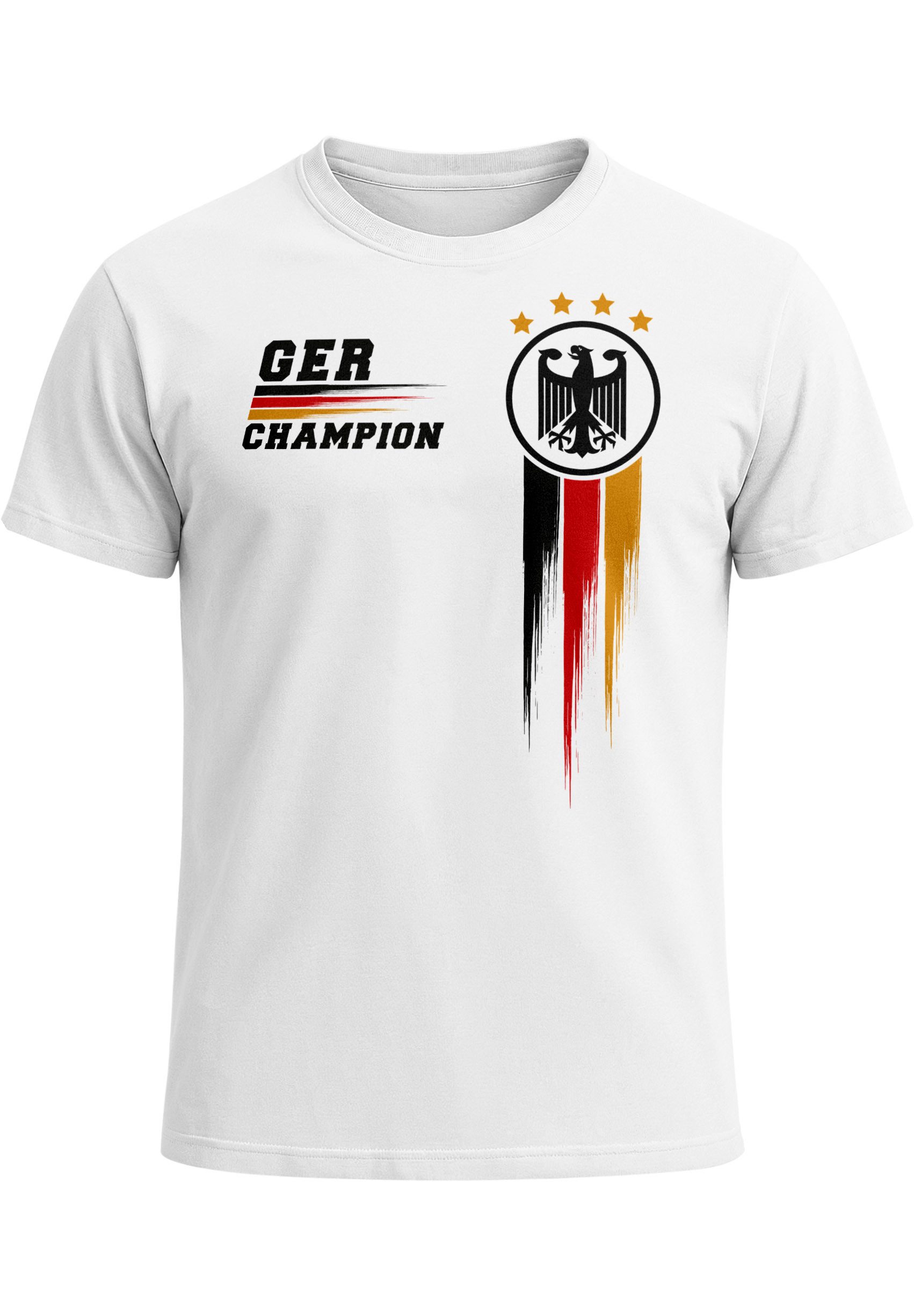 Print-Shirt Herren T-Shirt Deutschland Fußball EM-Shirt 2026 WM Fanshirt