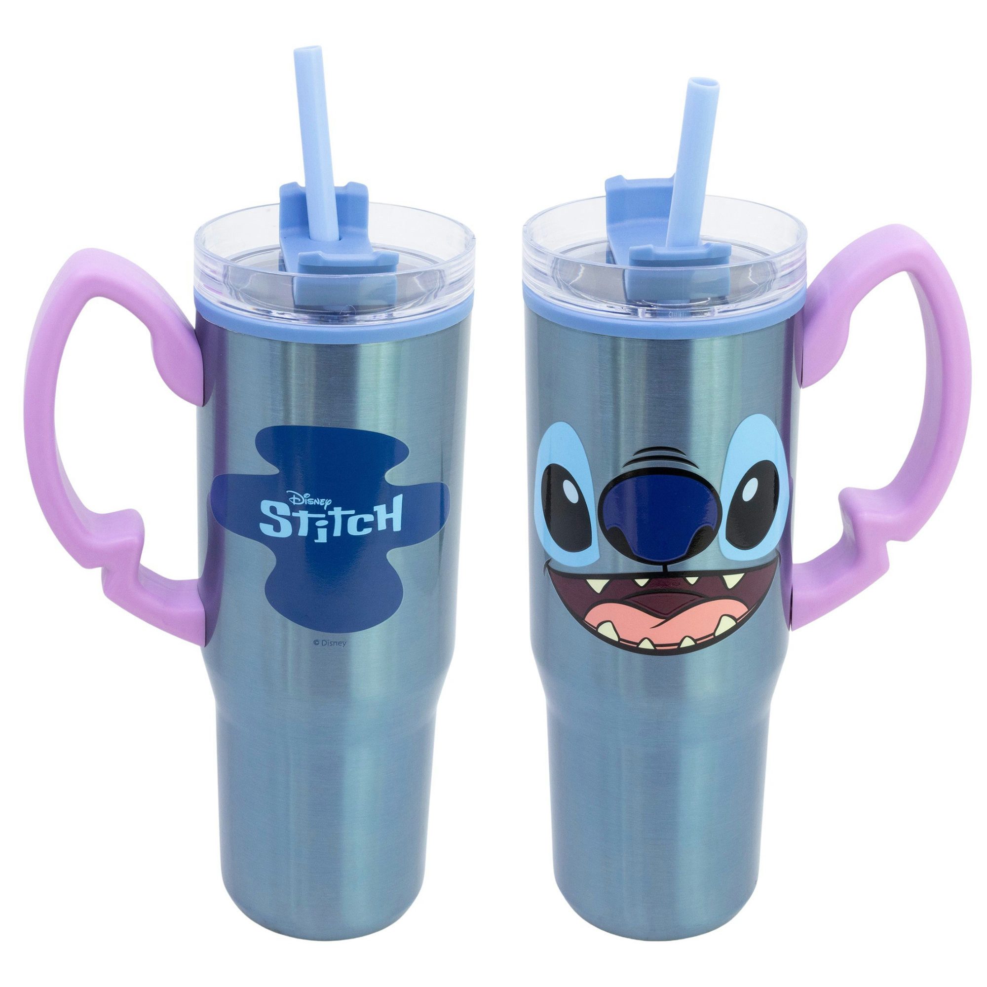 Disney Coffee-to-go-Becher Disney Stitch Edelstahl XL Iso Kaffeebecher Thermobecher To-Go, 1-tlg., Edelstahl