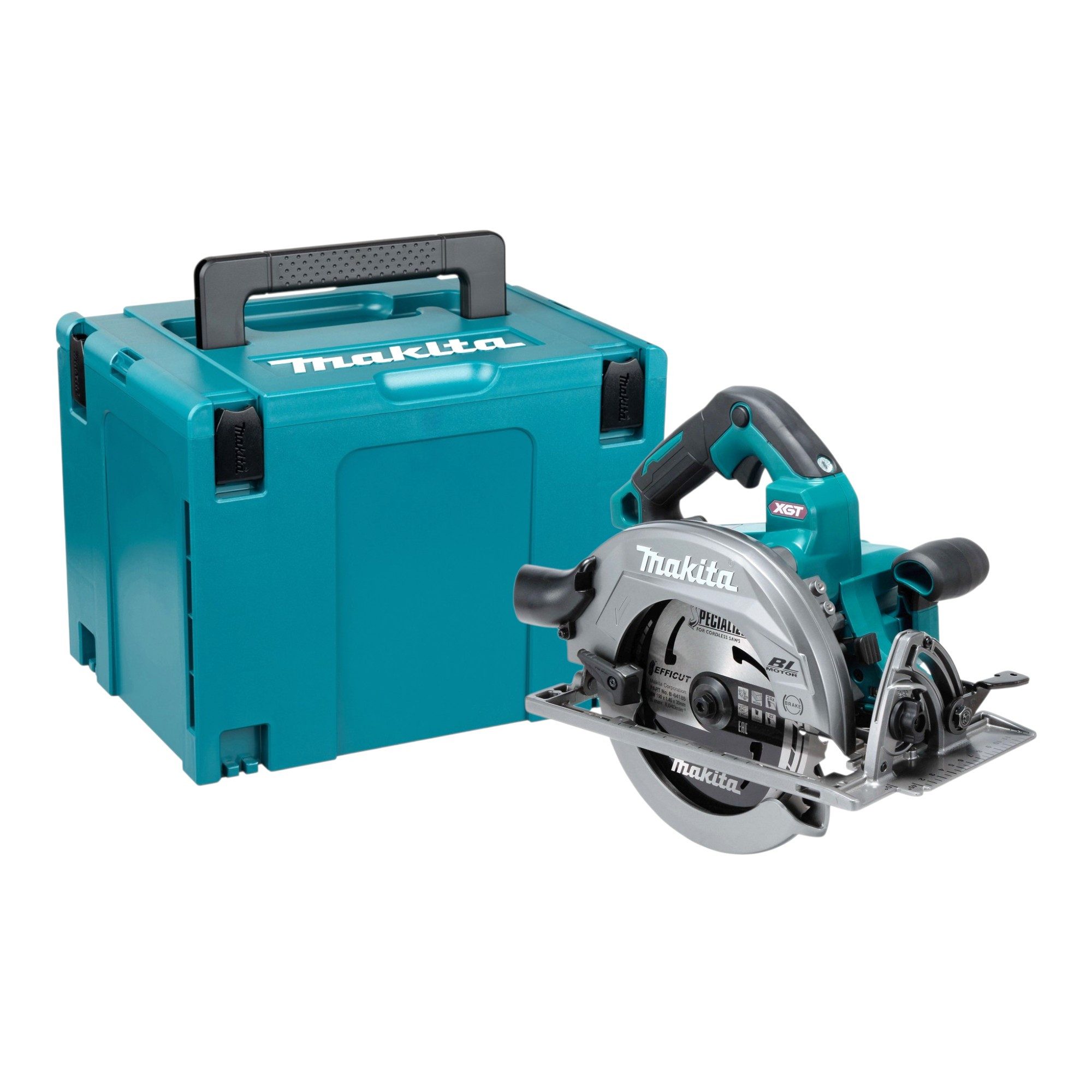 Makita Akku-Handkreissäge HS 003 GZ01 40 V max. 190 mm Brushless + Makpac