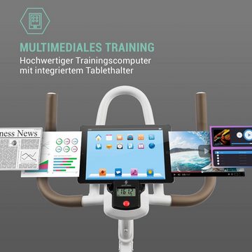 Capital Sports Heimtrainer Aeris (Tablet-Halterung ; pullsmesser;Trainingscomputer mit LCD-Display)