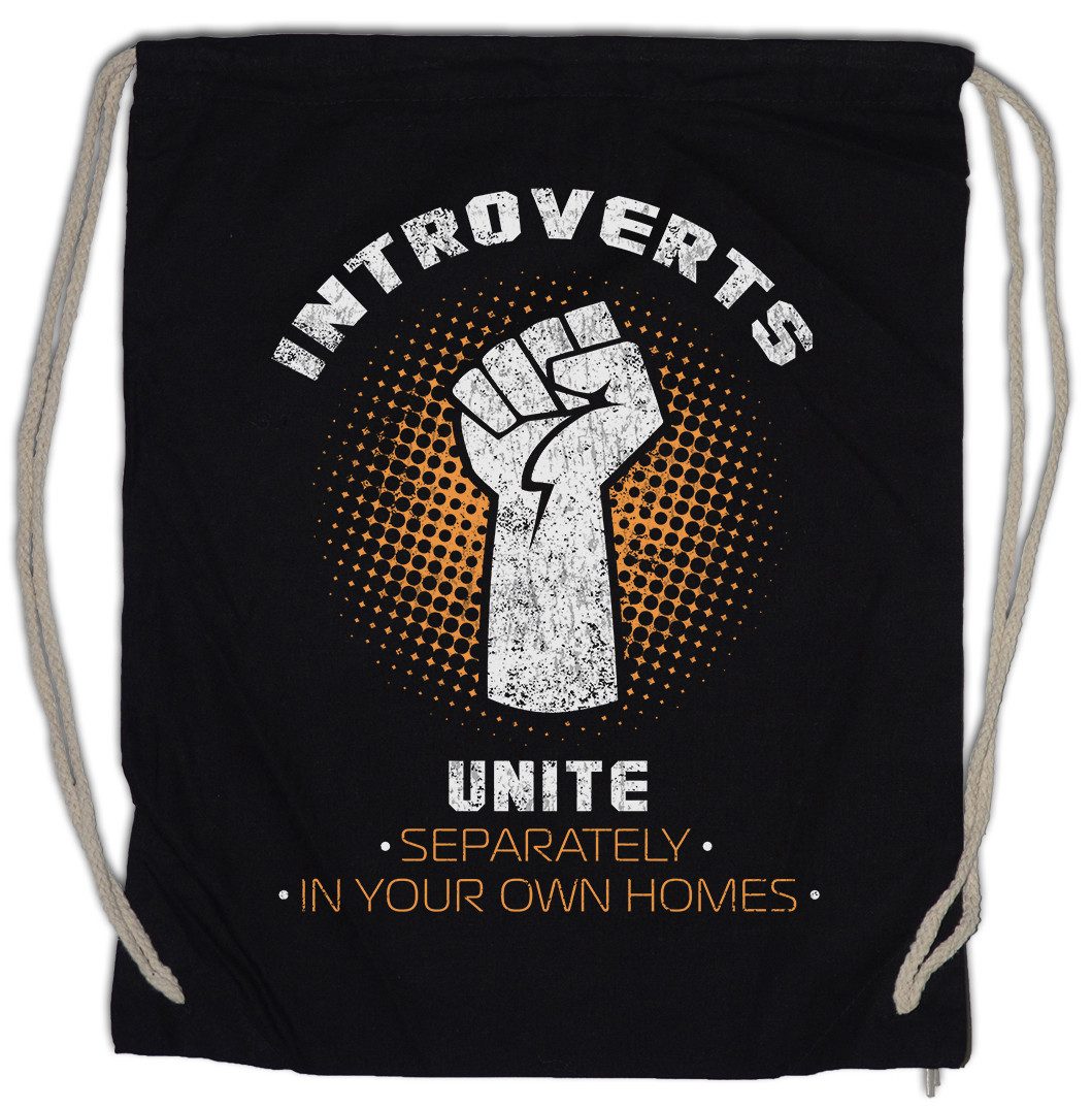 Turnbeutel Introverts Unite Turnbeutel Geek Nerd Fun Informatiker Informatik