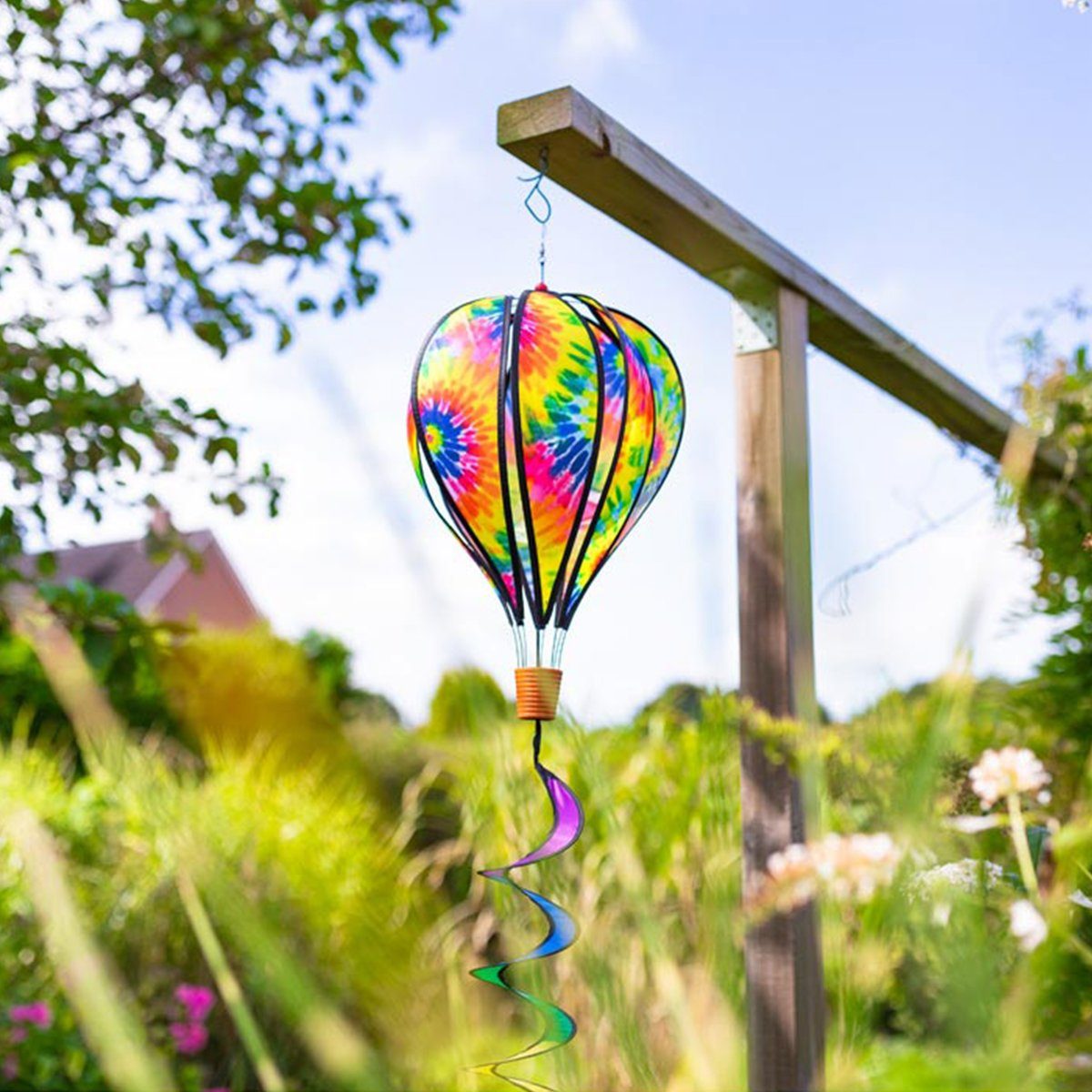 HQ Windspiel Windspiel Heißluftballon HQ Hot Air Balloon Twist Tie Dye