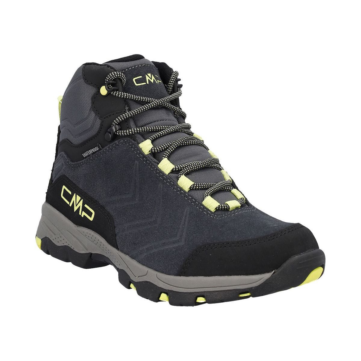 CMP Kids Melnick Mid WP Trekking Shoes Hikingschuh Robuste, wasserdichte Kindertrekkingschuhe mit Schnellschnürung und – Bild 4 von 4