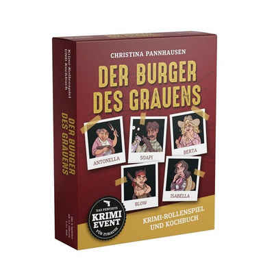 Bassermann Verlag Spiel, »Der Burger des Grauens. Krimidinner-Rollenspiel...«