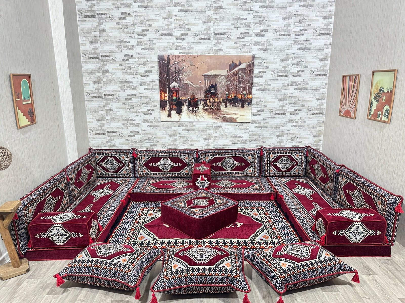 CaddeBuy Sofa Orientalische Sitzecke, Bodensofa, Orientalisches Sofa, Sitzk günstig online kaufen