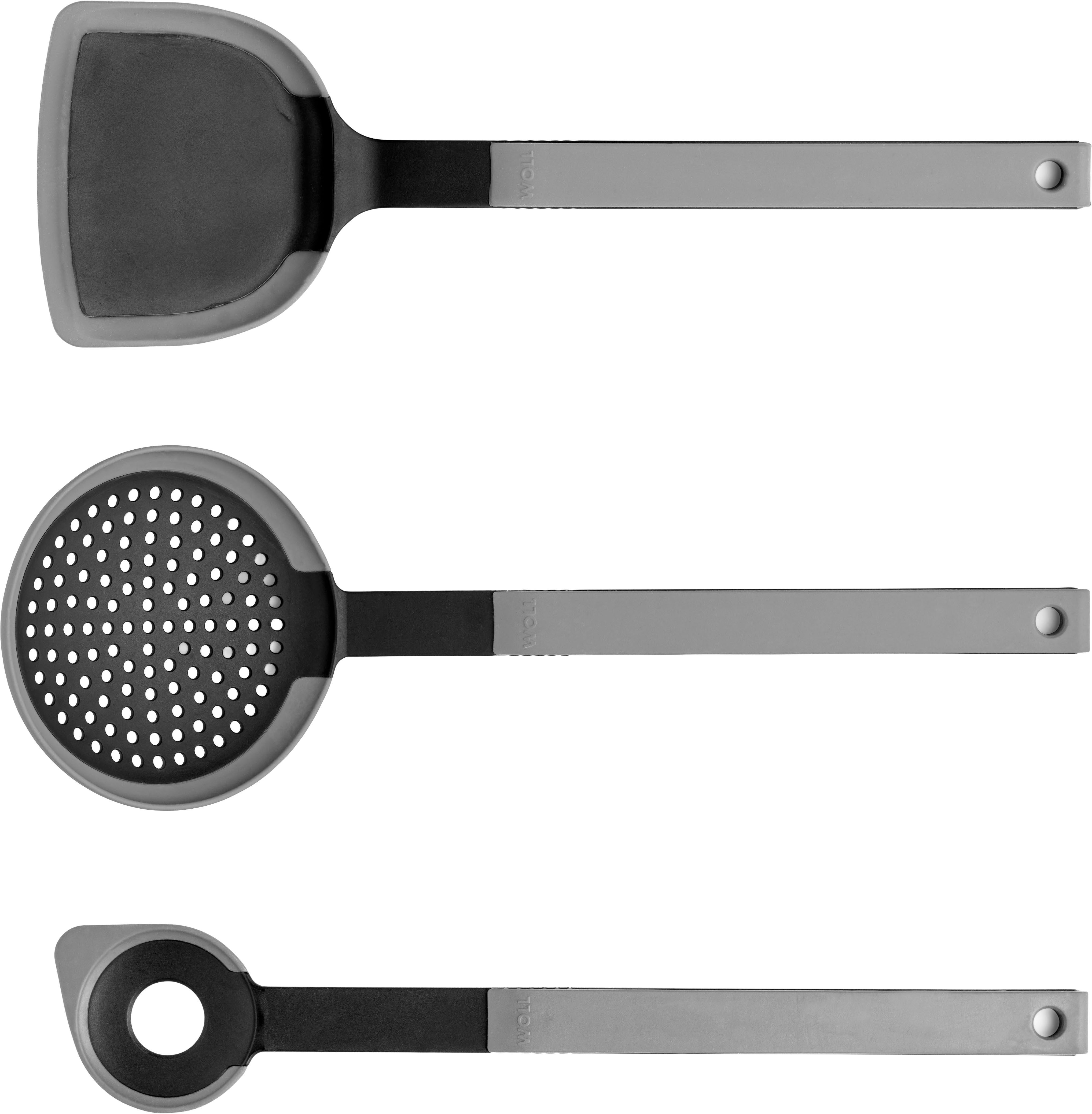 WOLL Kochbesteck-Set Cook it (Set, 3-tlg), aus hochwertigem Kunststoff und Silikon
