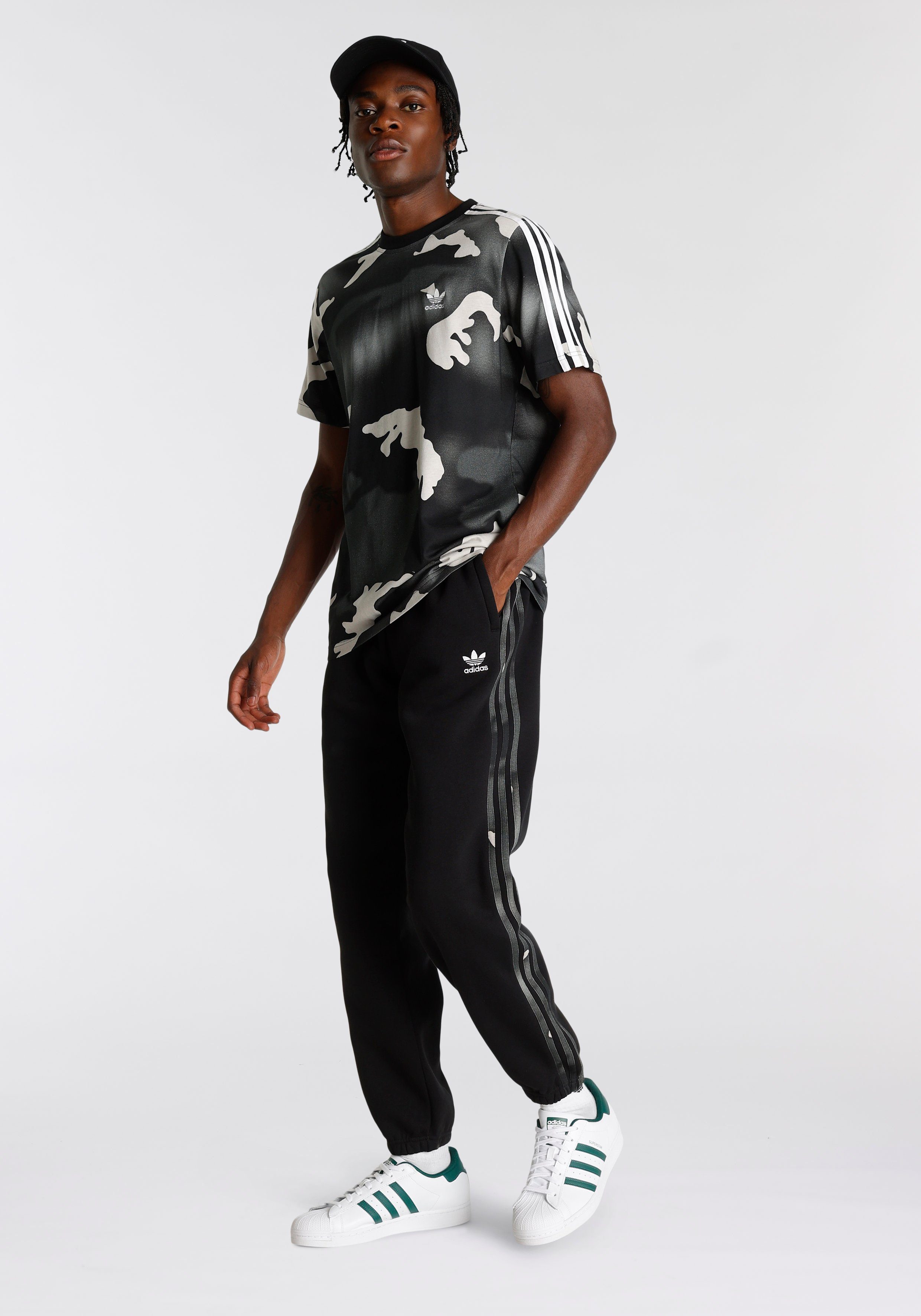 adidas Originals T-Shirt GRAPHICS PRINT CAMO ALLOVER