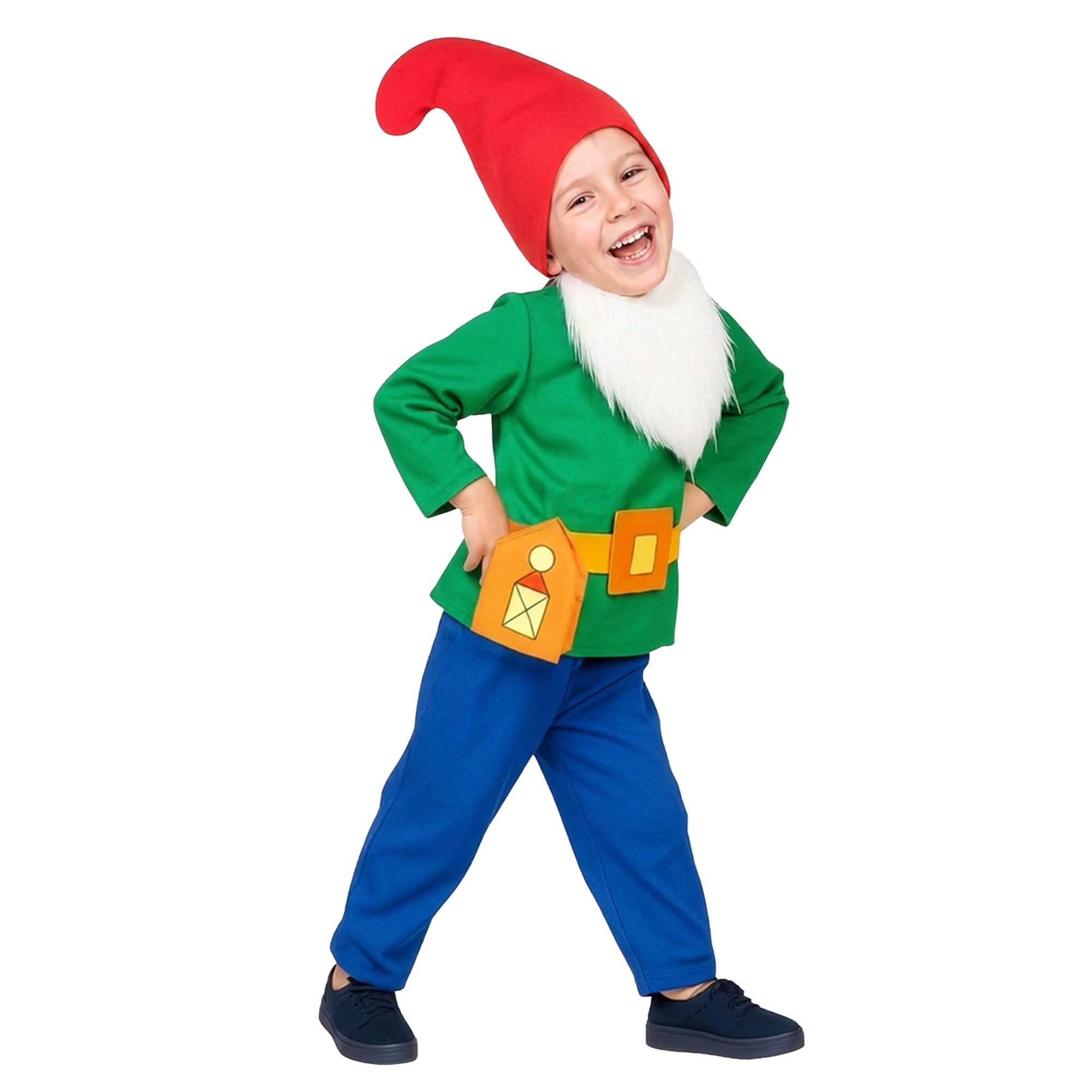 Seruna Kostüm Zwerg-en Kostüm-e, F139, Kind-er, Wichtel Fasching Karneval - Größe: