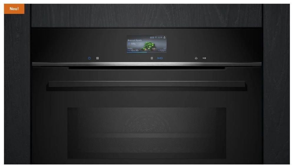 SIEMENS Einbau-Mikrowelle, 19, 67,00 l, Backofen mit Mikrowellenfunktion