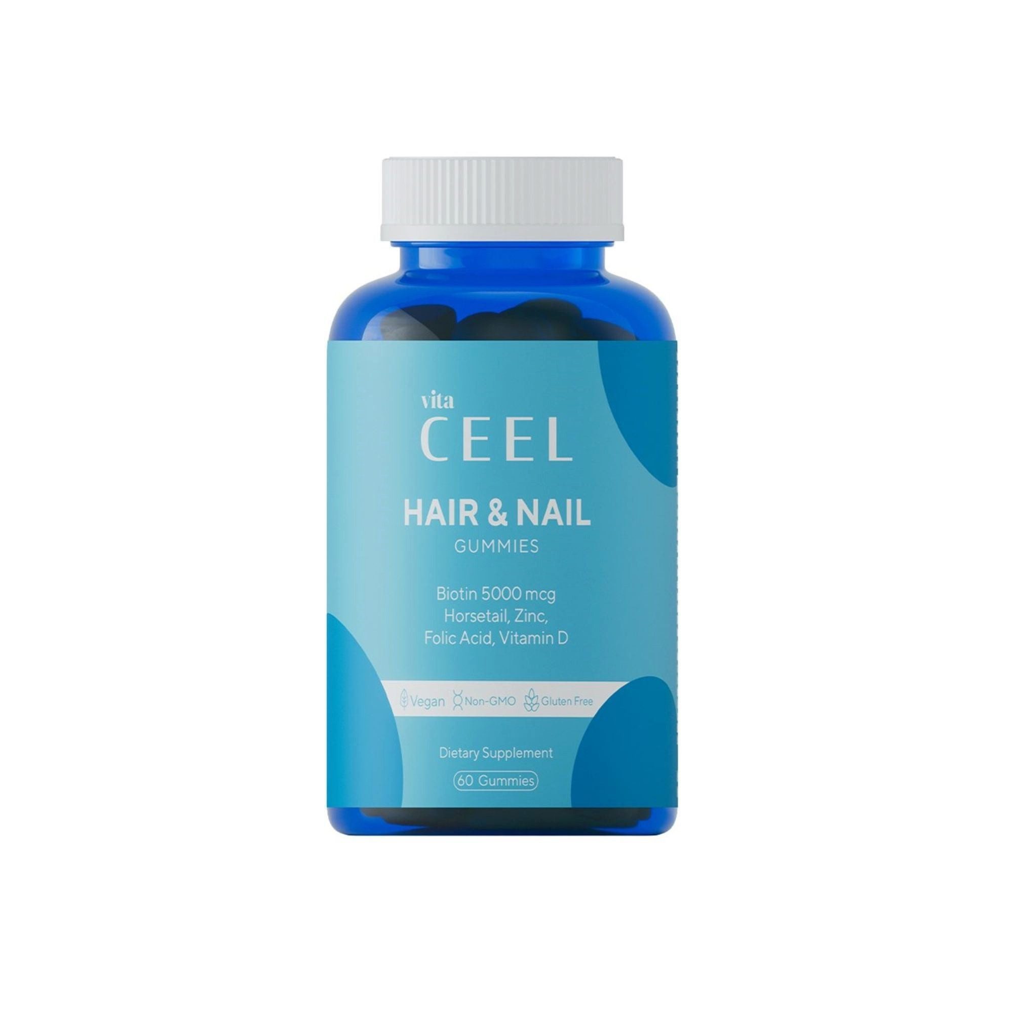 VİTA CEEL, Hair & Nail Gummies (60 Stück) Kapseln, 240 g