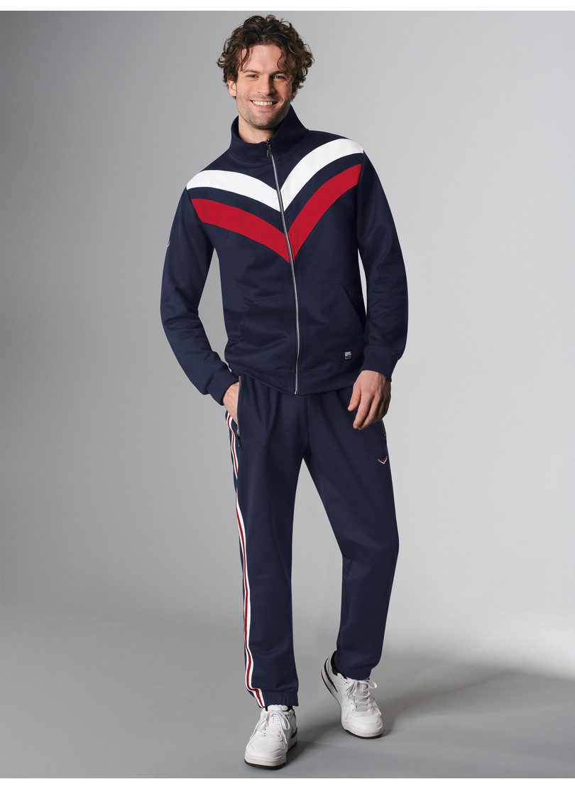 Trigema Freizeitanzug TRIGEMA Jogginganzug im sportlichen Look (1-tlg) – Bild 3 von 3
