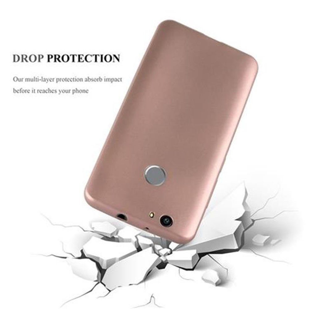 Cadorabo Handyhülle für Huawei NOVA Hülle Huawei NOVA, Flexible TPU Silikon Handy Schutzhülle - Hülle - ultra slim