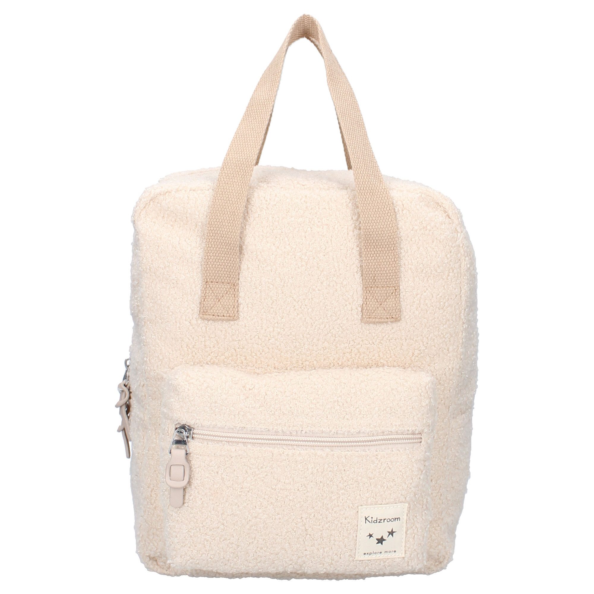 Vadobag Cityrucksack Berlin Soft Whispers, aus Teddystoff gefertigt