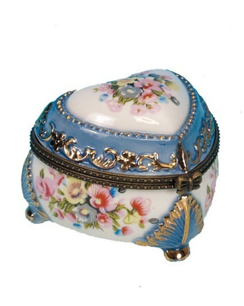 Musicboxworld Spieluhr Pillendose Frühlingsblumen