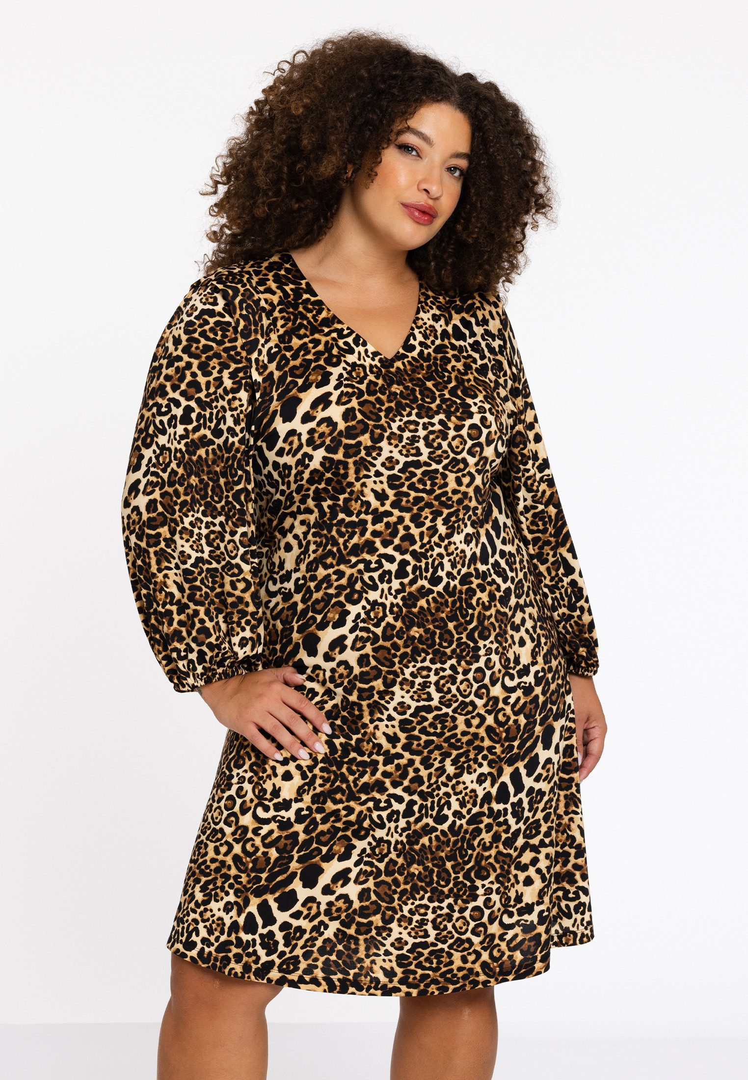 A-Linien-Kleid Damen Kleid Große Größen