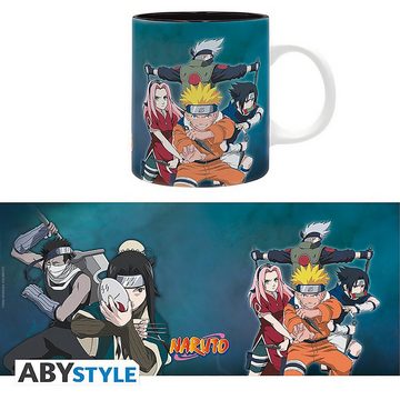 ABYstyle Tasse Naruto Tasse Team 7 vs. Haku / Zabuza, 100% Keramik