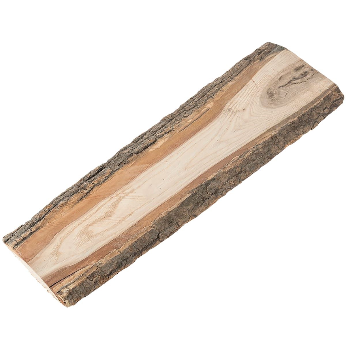 matches21 HOME & HOBBY Dekofigur Eichenbrett mit Rinde Schwartenbrett, in 5 günstig online kaufen