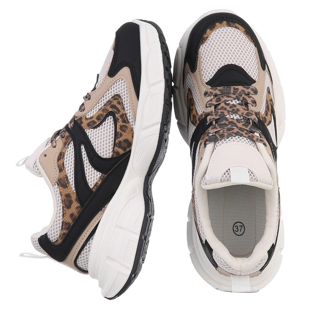 Ital-Design Damen Low-Top Freizeit Sneaker (88828526) Keilabsatz/Wedge Snea günstig online kaufen